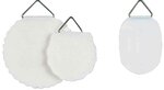 Sachet de 10 attaches pour cadre photos diamètre 30 mm, Shirting, blanc HERMA