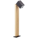 BRILLIANT Borne GALENI - GU10 - 1x20W - Coloris noir et naturel