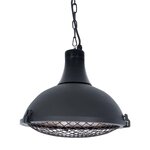 Sunred Chauffage suspendu Indus II 2100 W Halogène Noir