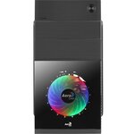 AEROCOOL BOITIER PC CS-105 Cosmo - avec lecteur carte - Mini Tour - Noir - Verre trempé - Format Micro ATX (ACCS-PC09211.11)