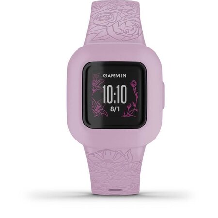 GARMIN vivofit jr3 - Floral, Pink - Bracelet d'activités pour enfants