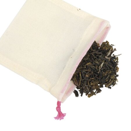 Lot de 5 sachets de thé réutilisables
