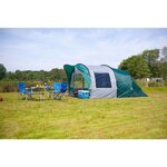 TENTE FAMILIALE 5 PERSONNES COLEMAN BLACKOUT BEDROOM ROCKY MOUTAIN 5 PLUS - 2 chambres - imperméable 4500mm - toile anti-uv - nuit