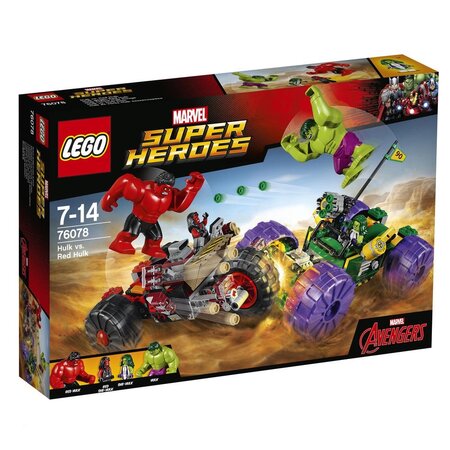 LEGO 76078 Super Heroes - Hulk Contre Hulk Rouge