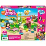 Mega construx barbie - salon de toilettage - jeu de construction - des 4 ans