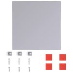 vidaXL Carreaux de miroir sans cadre 16 Pièces 20 5 cm