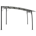 vidaXL Auvent pare-soleil de jardin 3x3x2 55 m Crème