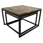 HSM Collection Ensemble de tables basses 2 Pièces Carré