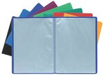 Protège-documents a4 polypro 100 pochettes 200 vues rouge exacompta