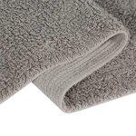 Tapis coton motif pois 3 couleurs - Gris-Bleu - 120 x 160 cm