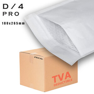 Lot de 1200 enveloppes à bulles blanches d/4 180×265