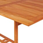 vidaXL Salon de jardin 9 Pièces avec coussins Bois de teck massif