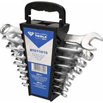 BRILLIANT TOOLS Jeu de clés de combinaison 15 Pièces