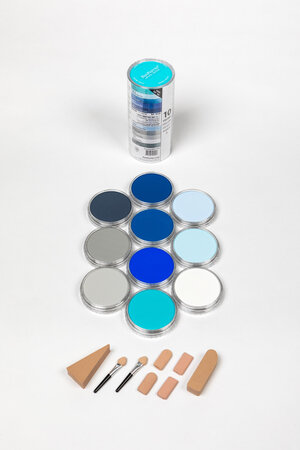 Pastel Panpastel Set 10 couleurs + outils Marine