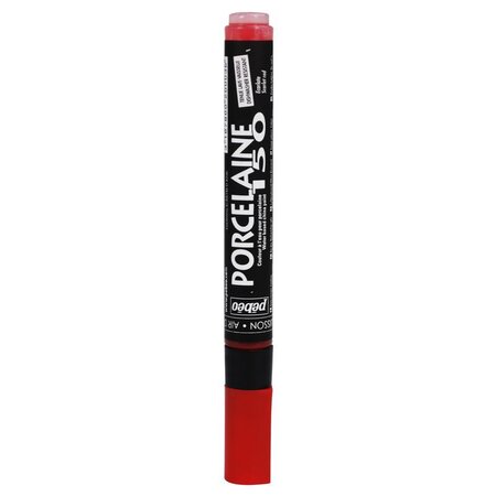 Feutre pour porcelaine - Rouge écarlate - 1 2 mm
