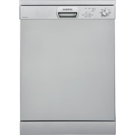 Lave-vaisselle pose libre oceanic ocealv1249s1 - 12 couverts - largeur 59 8 cm - 49 db - silver