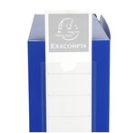 Boite De Classement À Pression Dos 100mm Polypropylène 7/10e Opaque - A4 - Bleu - X 10 - Exacompta