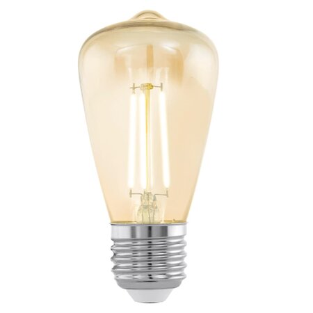 Ampoule led style vintage e27 st48 eglo amber 11553
