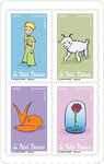 Carnet 12 timbres - 75 ans du Petit Prince - Lettre verte