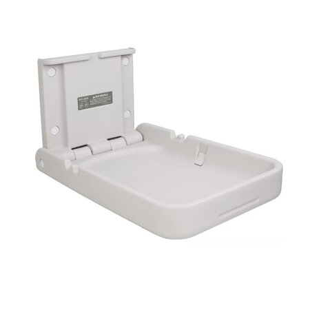 Table à langer verticale pliable - bolero -  - plastique 550x860x450mm