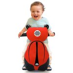 Jamara trottinette rebondissante avec pompe rouge