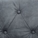 vidaXL Ensemble de canapés 2 Pièces Revêtement en tissu Gris