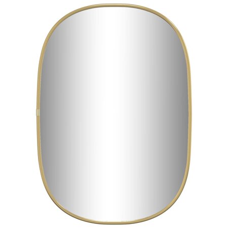 vidaXL Miroir mural Doré 50x35 cm