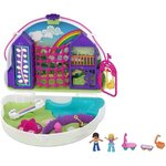 Polly pocket coffret sac a surprises nuage arc-en-ciel