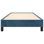 vidaXL Cadre de lit Bleu foncé 80x200 cm Velours