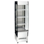 Vitrine réfrigérée murale rimi à 4 niveaux - 220 litres - bartscher - r290 - verre220 490x675x1742mm