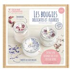 2 coffrets DIY bougies délicates et fleuries