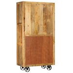 vidaXL Buffet Bois de manguier massif 95 x 45 x 185 cm