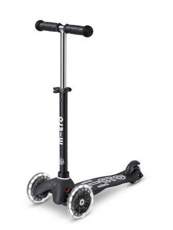Trottinette  Mini  Deluxe LED - ECO - Noir
