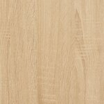 vidaXL Table basse Chêne sonoma 90x60x35 cm Aggloméré