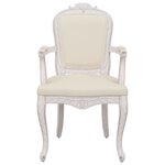 vidaXL Chaises à manger 2 Pièces beige 62x59 5x100 5 cm lin