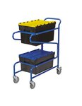 (CHARIOT POUR Bacs) Chariot pour Bacs BLEU