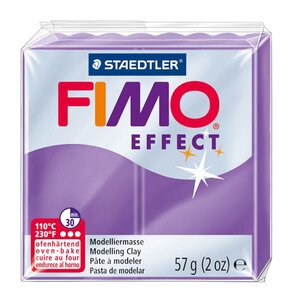 Pâte Fimo 57 g Effect Translucide Lilas 8020.604