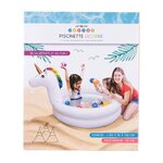 Piscinette gonflable licorne 130 cm