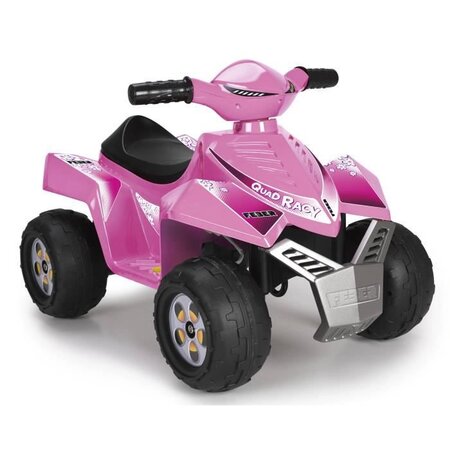 Quad électrique 6V Racy - rose - FEBER