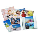 Album Photos À Pochettes 300 Photos 10x15cm Pastel Tropic - Format 22  5x32 5cm - Visuel - X 2 - Exacompta