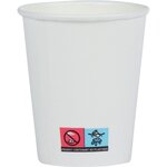 Sac de 50 gobelets carton neutre 12 cl