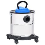 vidaXL Aspirateur à cendres et filtre HEPA 1200W 20 L Acier inoxydable