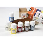 Set de 6 peintures pour céramique - 6 x 20 ml