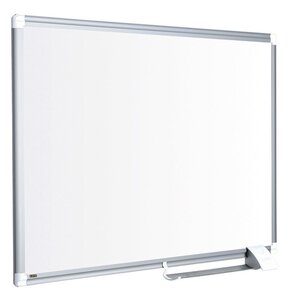 Tableau blanc Maya New Generation, surface en émail, magnétique, cadre en aluminium, 1500 x 1000 mm