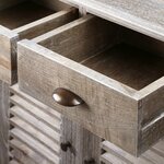 vidaXL Buffet Bois de melia azedarach massif 145 x 32 5 x 77 cm