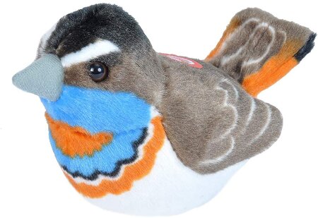 Peluche Gorgebleue À Miroir De 13 Cm