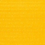 vidaXL Voile d'ombrage 160 g/m² Jaune 4x4x5 8 m PEHD