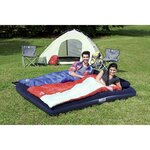 Bestway Lit gonflable avec oreiller et pompe à air 203x152x22 cm 67374
