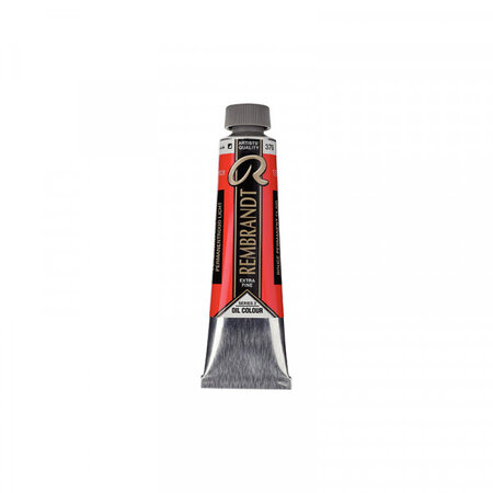 Peinture à l'huile extra-fine en tube rouge permanent clair 40ml - rembrandt