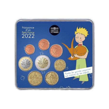 Mini-set série euro BU France 2022 – Naissance garçon